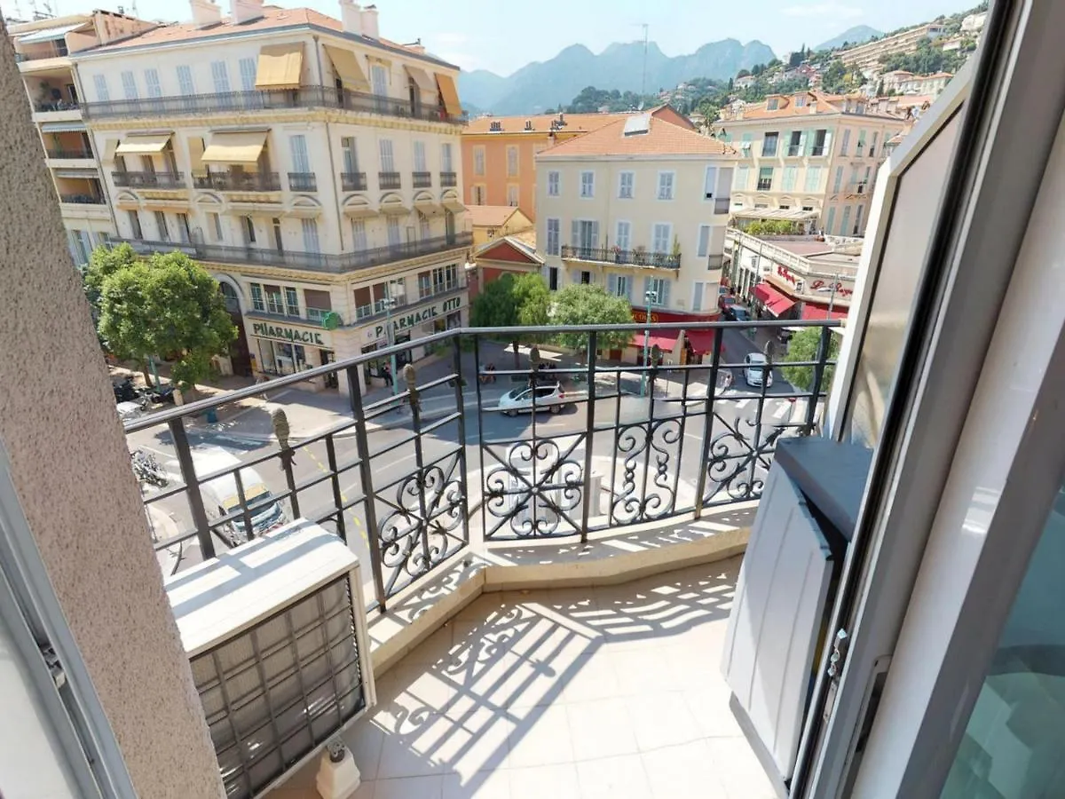 Coquet 2P Avec 2 Balcons, Clim, Parking Et Wi-Fi Gratuit, En Plein Centre De Menton - Fr-1-196-157 Apartment