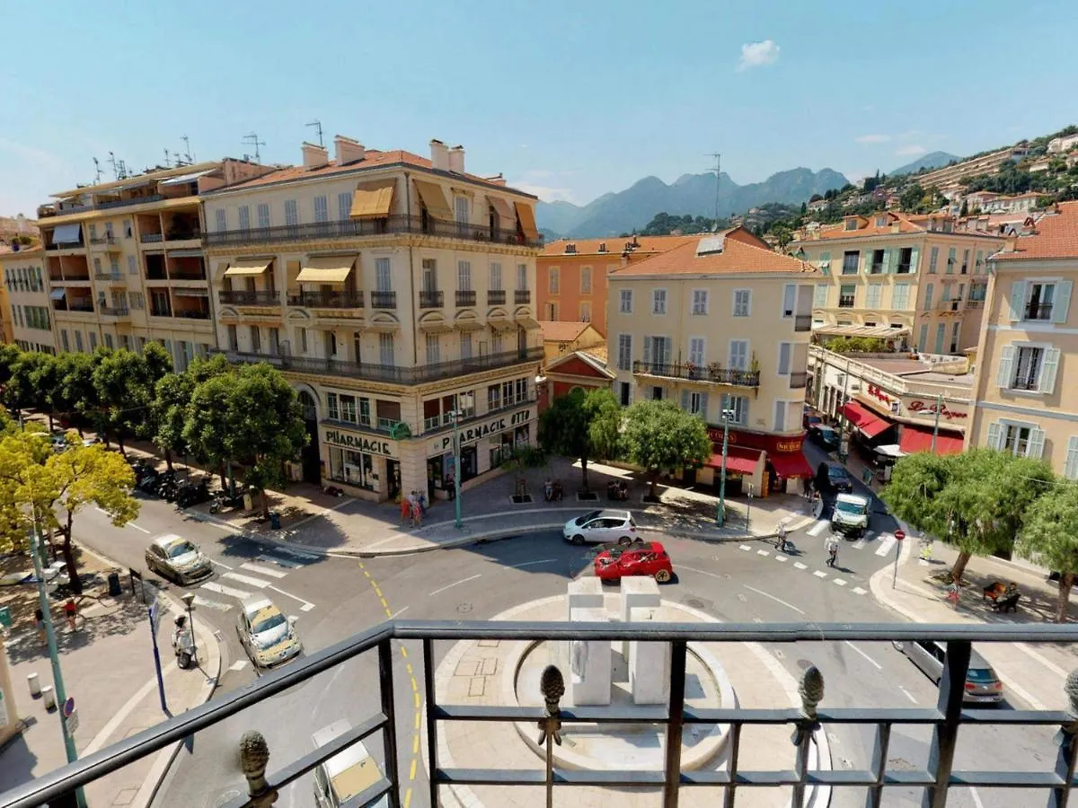Apartament Coquet 2P Avec 2 Balcons, Clim, Parking Et Wi-Fi Gratuit, En Plein Centre De Menton - Fr-1-196-157