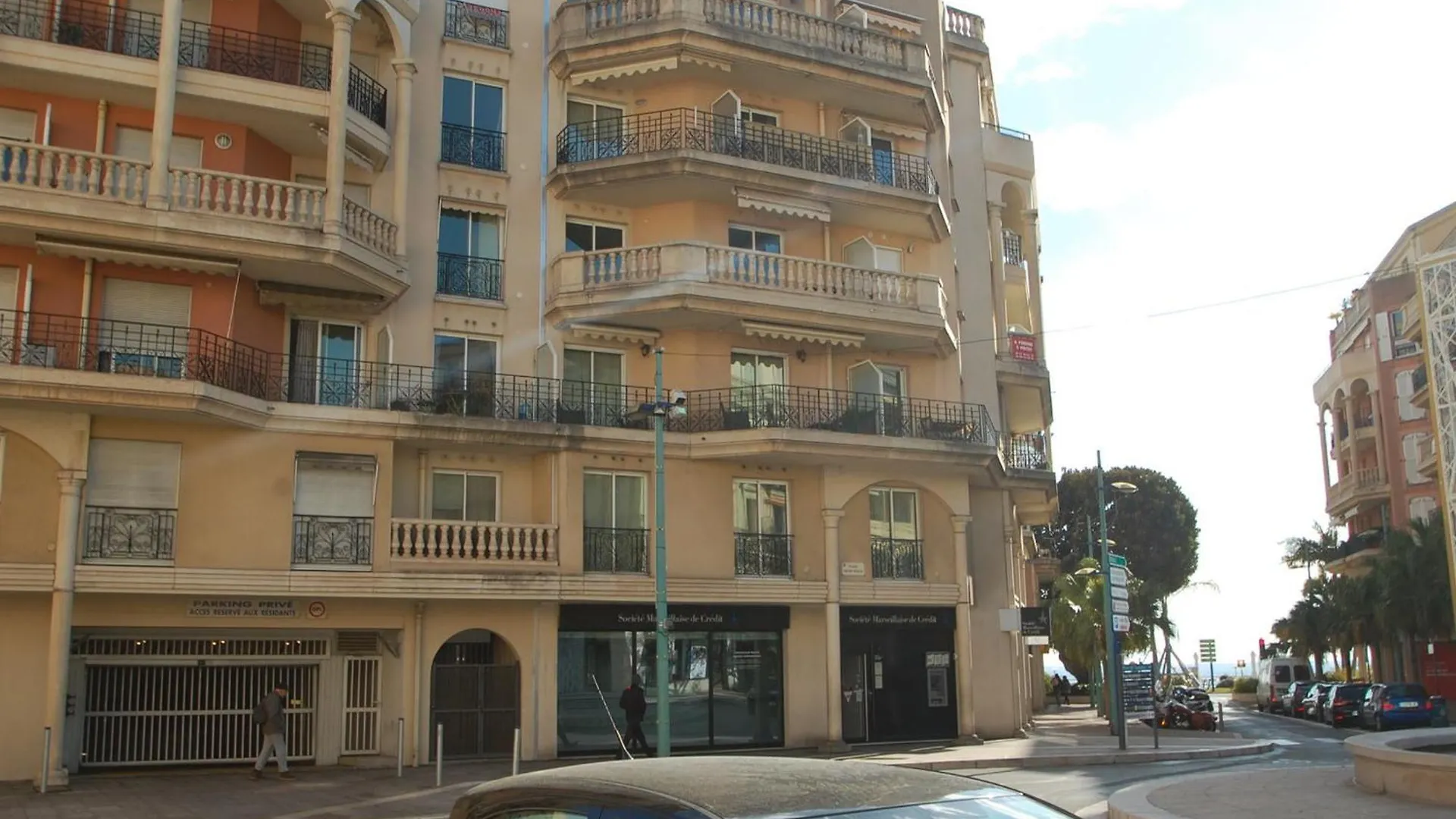 Apartament Coquet 2P Avec 2 Balcons, Clim, Parking Et Wi-Fi Gratuit, En Plein Centre De Menton - Fr-1-196-157